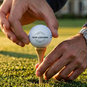 Aangepast zakelijk logo merk Corporate Golfballen