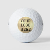 Aangepast zakelijk logo merk golfballen (Voorkant)
