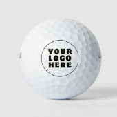Aangepast zakelijk logo merk golfballen (Voorkant)
