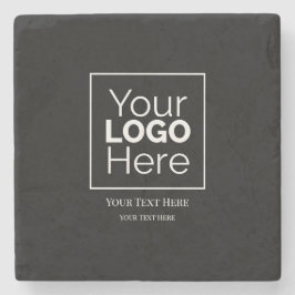 Aangepast zakelijk logo merk professioneel  stenen onderzetter