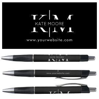 Aangepast Zakelijk Logo Monogram Website Elegant Pen