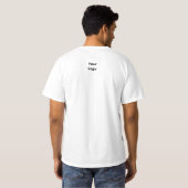 Aangepast zakelijk Logo Motivatie Kantoor T-shirt (Achterkant volledig)