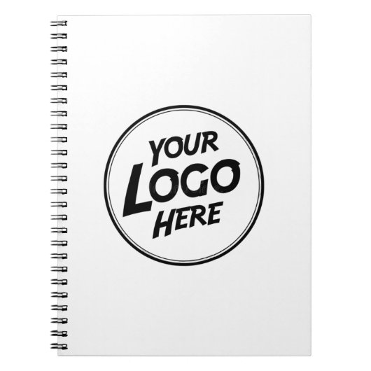 Aangepast Zakelijk Logo Notitieboek (Voorkant)