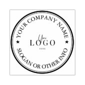Aangepast zakelijk logo op maat  rubberstempel (Afrduk)