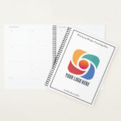 Aangepast zakelijk logo professioneel 2027 Bedrijf Planner (Display)