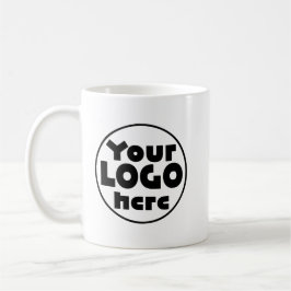 Aangepast zakelijk logo professioneel bedrijfscade koffiemok