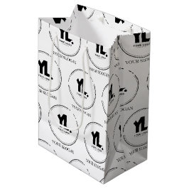Aangepast zakelijk logo professioneel medium cadeauzakje