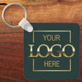Aangepast zakelijk logo & QR-code promotioneel swa Sleutelhanger (Voorkant)