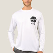 Aangepast zakelijk logo Tri-Blend shirt (Voorkant volledig)