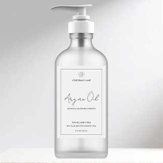 Aangepast Zakelijk Logo Voorkant Fles Productlabel Voedselcontainer Etiket