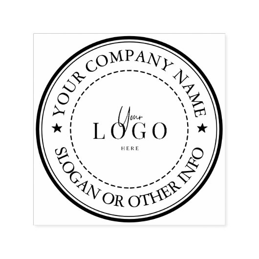 Aangepast zakelijk logo  zelfinktende stempel (Design)