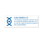 Aangepast Zakelijk Logo Zelfinktkussen Stempel (Design)