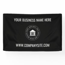 Aangepast zakelijk logo | Zwart minimalistisch mod