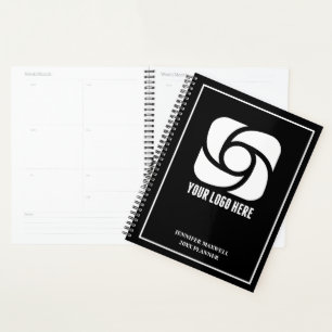 Aangepast zakelijk logo zwart wit 2027 Bedrijf Planner