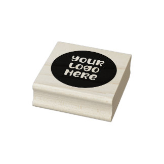 Aangepast zakelijk merklogo rubberstempel