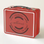 Aangepast zakelijk promotioneel logo (Achterkant)