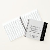 Aangepast zakengebedenjournaal notitieboek (Binnen)