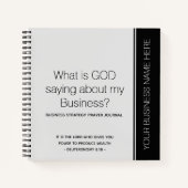 Aangepast zakengebedsjournaal notitieboek (Voorkant)