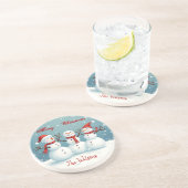 Aangepast Zandsteen Onderzetter (Zijkant)