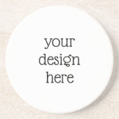 Aangepast Zandsteen Onderzetter (Voorkant)