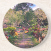 Aangepast zandsteen Onderzetter "Schilderachtig Ma (Voorkant)