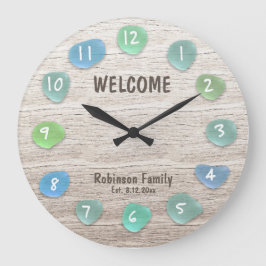 Aangepast Zee voor driftwood van glas Grote Klok