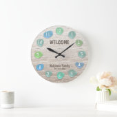 Aangepast Zee voor driftwood van glas Grote Klok (Huis)