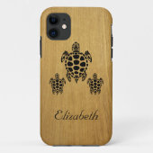 Aangepast Zee voor stamhout Case-Mate iPhone Case (Achterkant)
