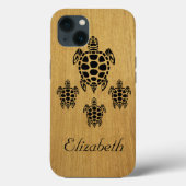 Aangepast Zee voor stamhout Case-Mate iPhone Case (Achterkant)