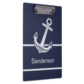 Aangepast zeeblauw zeeanker voor anker anker klembord (Rechts)