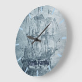 Aangepast zeesleepschip grote klok (Hoek)