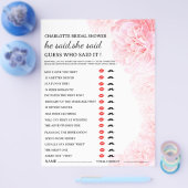 Aangepast zei ze dat ze Vrijgezellenfeest Game zei Flyer (Enkel)