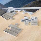 Aangepast Zes Fotocollage Maine Lighthouders Legpuzzel (Zijkant)