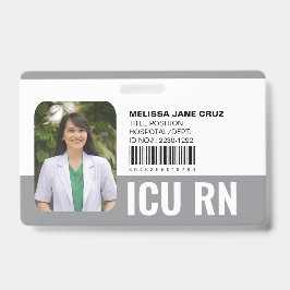 Aangepast ziekenhuis medisch verpleegster dokter g badge
