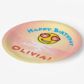 Aangepast zondag papieren bordje (Gekanteld)