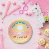 Aangepast zondag papieren bordje (Feest)