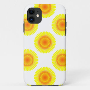 Aangepast zonnebloempatroon Case-Mate iPhone case