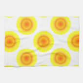Aangepast zonnebloempatroon theedoek (Horizontaal)