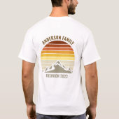 Aangepast zonnescherm Road Trip Pocket & Back T-shirt (Achterkant)