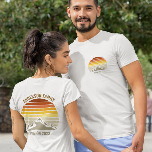 Aangepast zonnescherm Road Trip Pocket & Back T-shirt