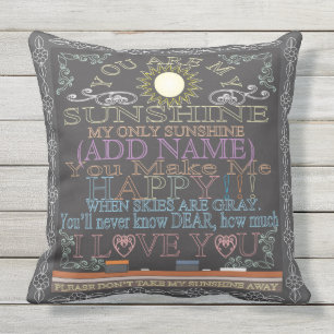 Aangepast zonnezonnescherm voor krijtborden buitenkussen