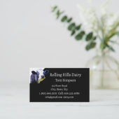 Aangepast zuivelBoerderij Koe Melk Visitekaartje (Staand voorkant)