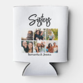 Aangepast zusje script 6 Fotocollage Blikjeskoeler (Voorkant)