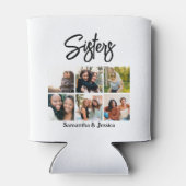 Aangepast zusje script 6 Fotocollage Blikjeskoeler (Achterkant)