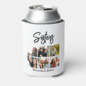 Aangepast zusje script 6 Fotocollage Blikjeskoeler (Blikje Achterkant)