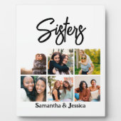 Aangepast zusje script 6 Fotocollage Fotoplaat (Voorkant)