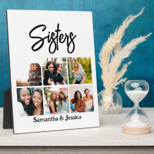 Aangepast zusje script 6 Fotocollage Fotoplaat