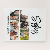 Aangepast zusje script 6 Fotocollage Legpuzzel (Horizontaal)