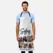 Aangepast zusje script 6 Fotocollage Schort (Gedragen)