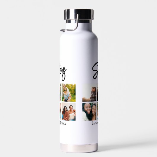 Aangepast zusje script 6 Fotocollage Waterfles (Rechts)